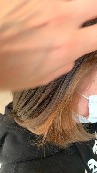 ミディアム カラー Lien 深井店のヘアスタイル