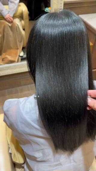 カラー MINX ginza所属・矢津田 侑のヘアスタイル