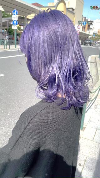 ウルフ︎ラベンダーカラー【ケアブリーチ】
【lavender】【オージュアトリートメント】【超音波アイロン】 