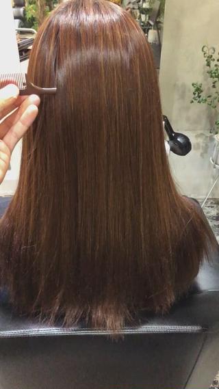 髪質改善ストレート.️ 