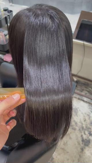 髪質改善ストレート.️ 