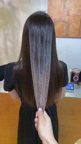 【髪質改善】酸性ストレート.️ 