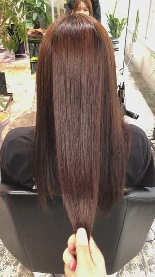 髪質改善ストレート.️ 