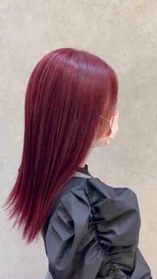 今の季節にピッタリ！暖色系カラー♩
暖色系得意なのでお任せ下さい！ 