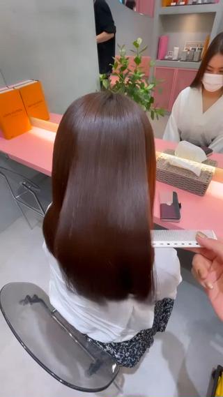 セミロング Misaki /ボブ/縮毛矯正のヘアスタイル