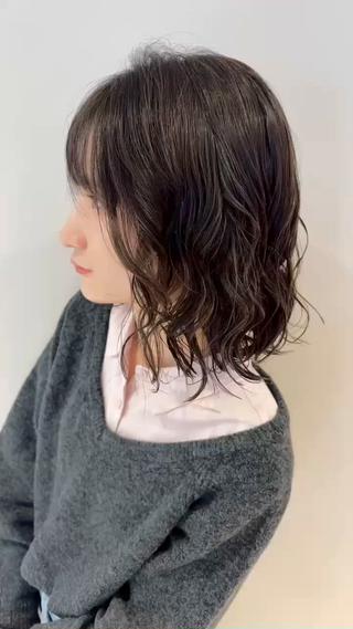 ショート パーマ パーマ特化美容師 カンノケンタのヘアスタイル