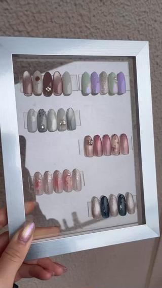 ネイル LUNI（シェアサロンHeartSpace内）所属・LUNI 久屋大通 ˚✧₊⁎/ yuriのネイルデザイン