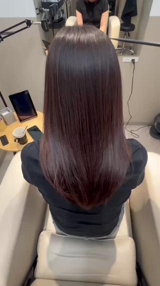 ロング カラー パーマ SALOWIN神戸三宮Suite店所属・髪質改善　美髪特化 ★神田のヘアスタイル