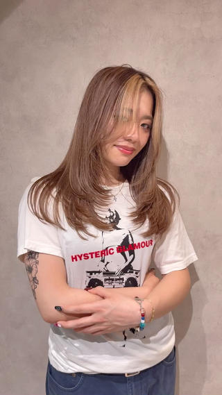 レイヤー&ハイライト
※スタイリング 