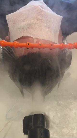 ヘッドスパ&トリートメント&一度やったらクセになる極上炭酸泉