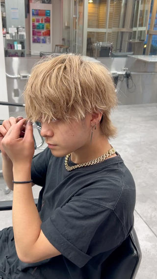 カラー パーマ パーマ支持率No.1 ❤️‍🔥安成弾のヘアスタイル