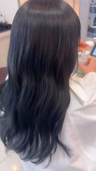 ロング カラー beaute錦糸町 🦖⋆͛yuka💚のヘアスタイル