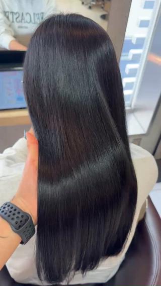 ロング カラー beaute錦糸町 🦖⋆͛yuka💚のヘアスタイル