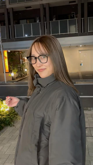 セミロング カラー パーマ NOUN所属・eri kinjoのヘアスタイル