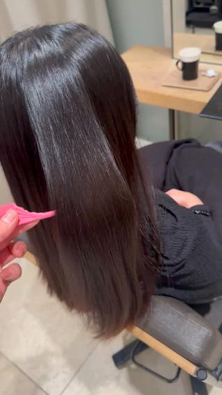 ロング カラー パーマ ヘアアレンジ VIVIE【ヴィヴィ】所属・髪質改善/韓国風 レイヤー/田村祐樹のヘアスタイル