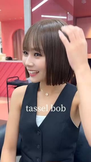 ショート 莉乃/縮毛矯正/髪質 改善/艶カラーのヘアスタイル