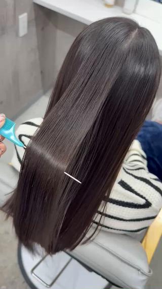 ロング 髪質改善ageless所属・ageless/ marina髪質改善のヘアスタイル