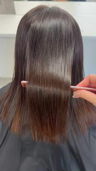 ロング 髪質改善ageless所属・ageless/ marina髪質改善のヘアスタイル