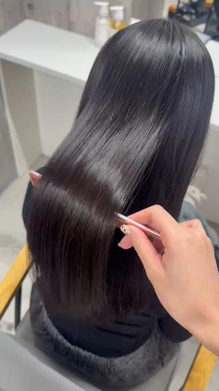 ロング 髪質改善ageless所属・ageless/ marina髪質改善のヘアスタイル