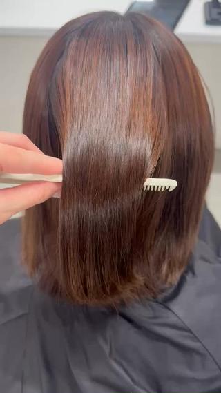 ミディアム 髪質改善ageless所属・ageless/ marina髪質改善のヘアスタイル