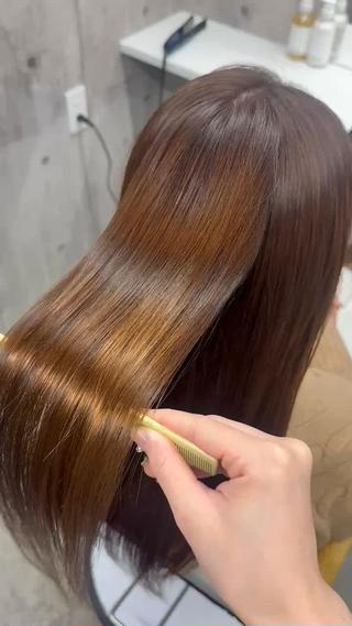 ロング 髪質改善ageless所属・ageless/ marina髪質改善のヘアスタイル