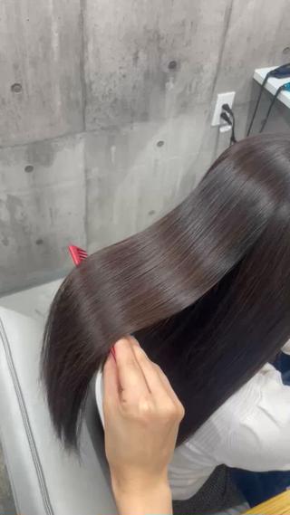 ロング 髪質改善ageless所属・ageless/ marina髪質改善のヘアスタイル