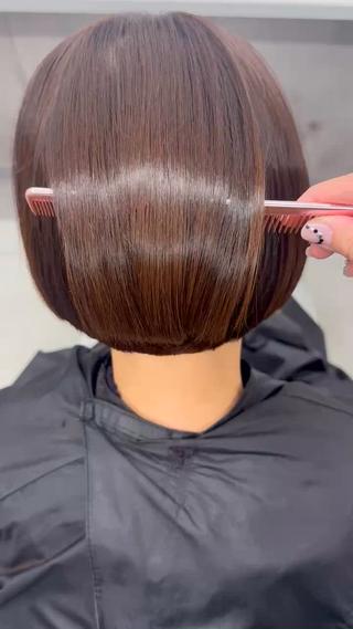 ショート 髪質改善ageless所属・ageless/ marina髪質改善のヘアスタイル