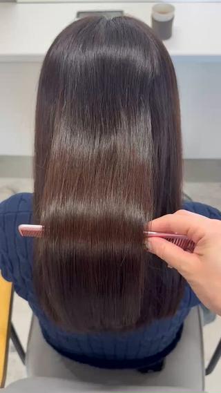 ロング 髪質改善ageless所属・ageless/ marina髪質改善のヘアスタイル