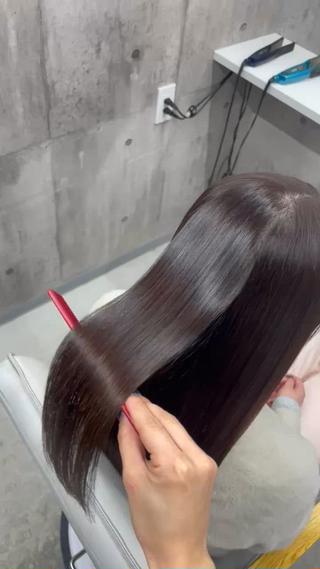 ロング 髪質改善ageless所属・ageless/ marina髪質改善のヘアスタイル