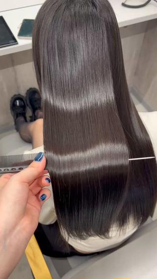 ロング 髪質改善ageless所属・ageless/ marina髪質改善のヘアスタイル