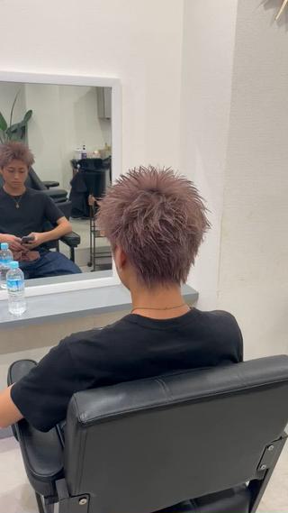 ハイトーンスパイキーショート 