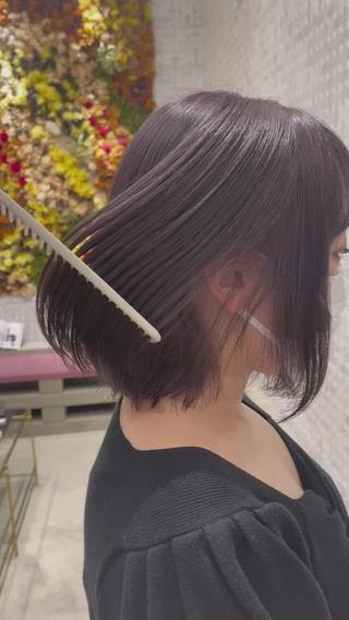 ショート 大手町/東京駅❗️ 山口善哉のヘアスタイル