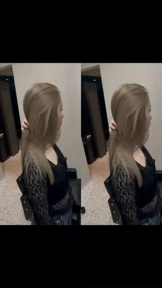 セミロング Y Uのヘアスタイル