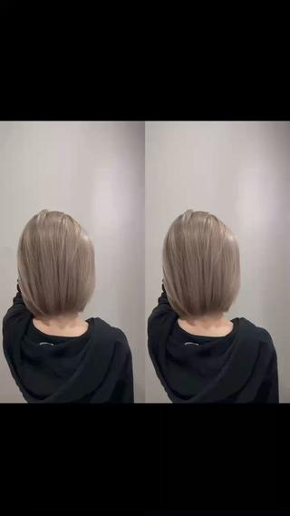 ショート カラー Y Uのヘアスタイル