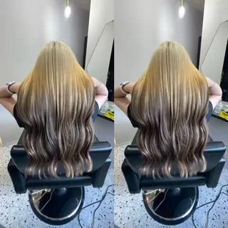 セミロング Y Uのヘアスタイル