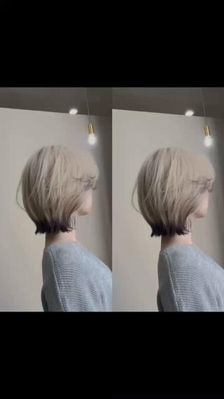 ショート Y Uのヘアスタイル