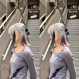 ミディアム Y Uのヘアスタイル