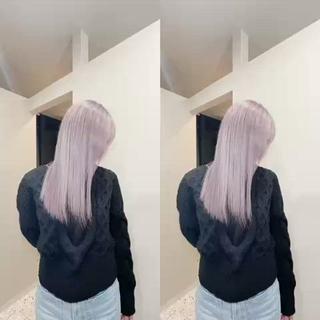 セミロング Y Uのヘアスタイル