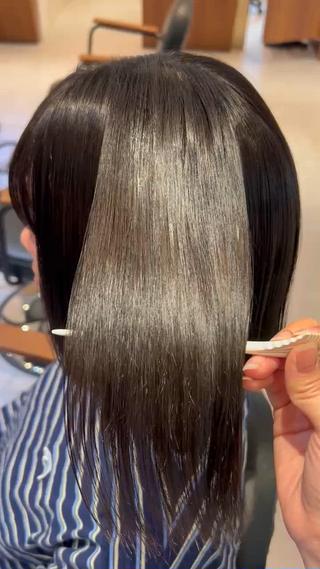 ツヤ出しカラー 