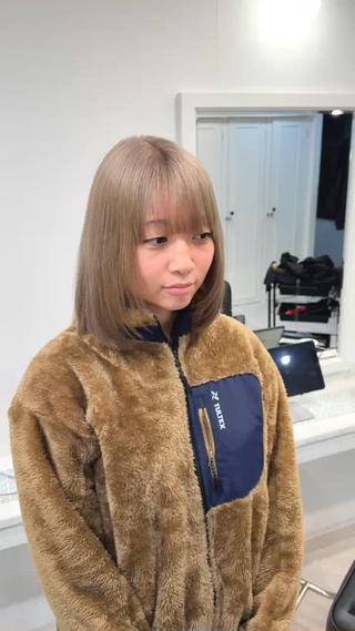 ハイトーンベージュ
︎複雑履歴
1年前に縮毛矯正
今年7月ブリーチ履歴
その後暗染め

当日限定クーポン出してますので是非ご予約ください！ 