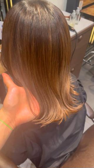 ミディアム MINX/小玉拓実/ 縮毛矯正/パーマのヘアスタイル