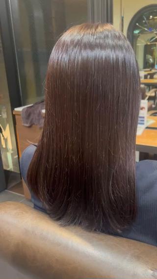 セミロング MINX/小玉拓実/ 縮毛矯正/パーマのヘアスタイル