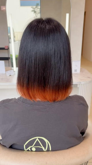 カラー 笹川 聖奈のヘアスタイル