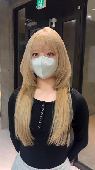 ロング toco.⋆𝜗𝜚 /  天神美容師のヘアスタイル