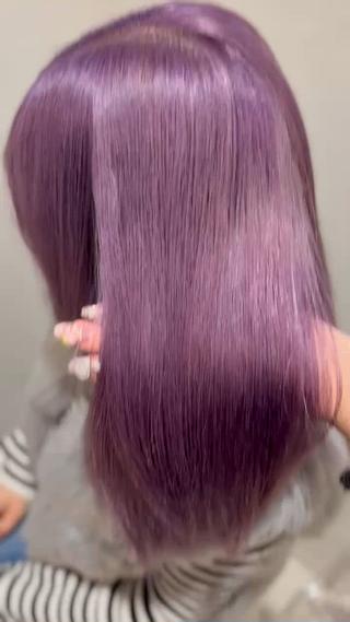 紫多めのラベンダー 