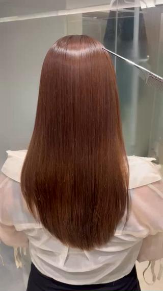 髪質改善ストレート 