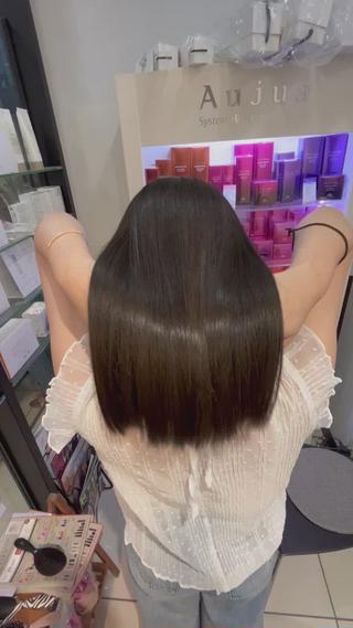 トリートメントでここまで綺麗に仕上げます 