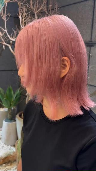 縮毛矯正していてもブリーチできます！ 