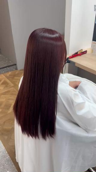 ロング カラー Ayaka 福岡美容師のヘアスタイル