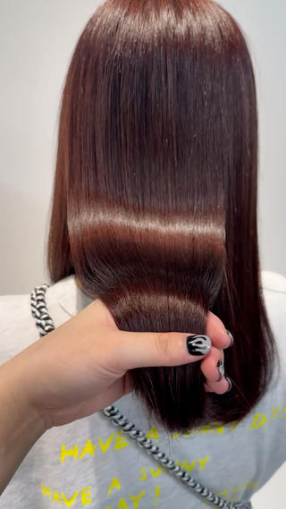 ロング カラー Ayaka 福岡美容師のヘアスタイル